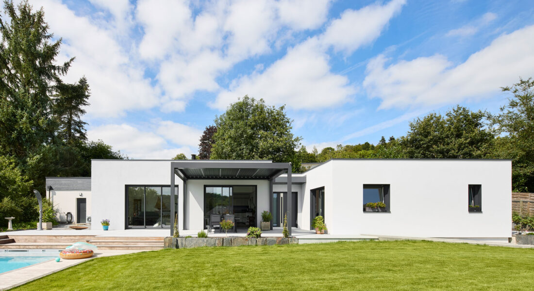 Constructeur maison toit plat Trecobat