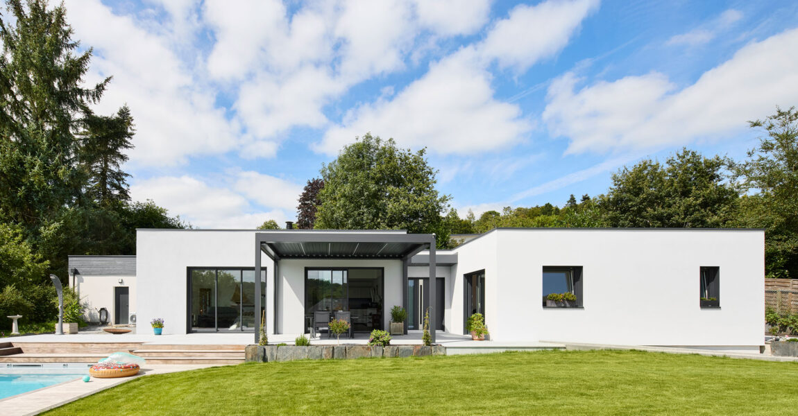 Constructeur maison toit plat Trecobat
