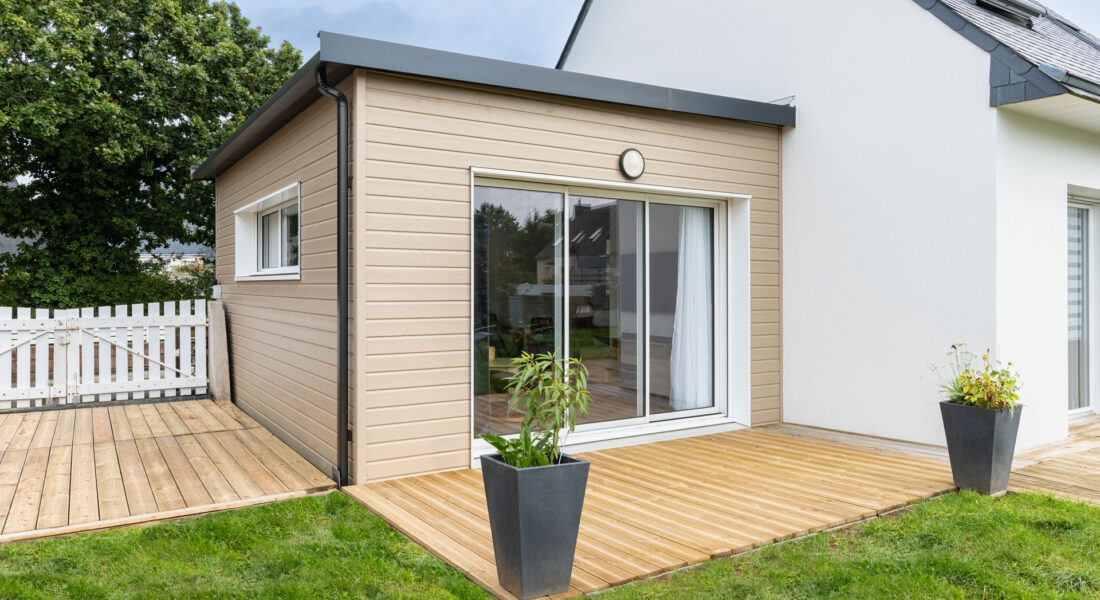 Extension maison traditonnelle Extenbois Brest