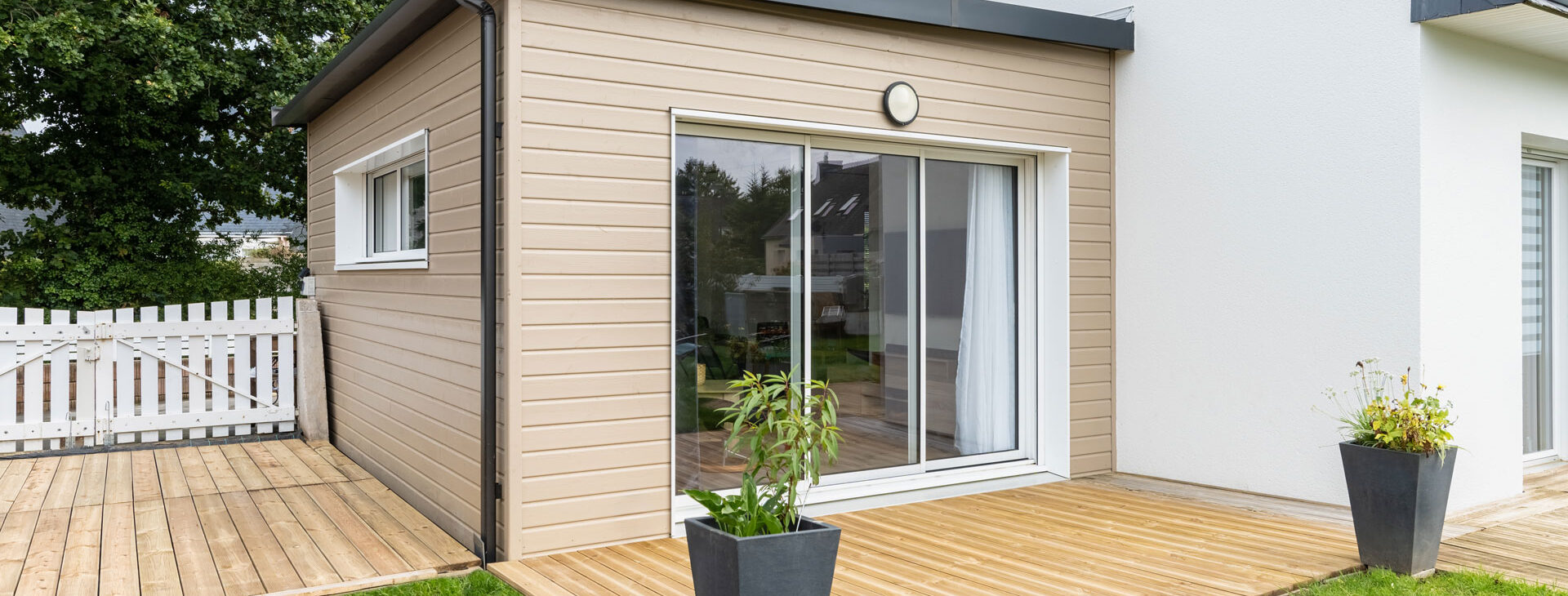 Extension maison traditonnelle Extenbois Brest